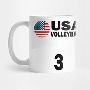 USA Volleyball #3 T-shirt Design Mug